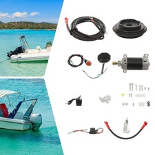 Electric Starter Conversion Kit for Yamaha 4-Stroke 15HP Outboard Motor Engine