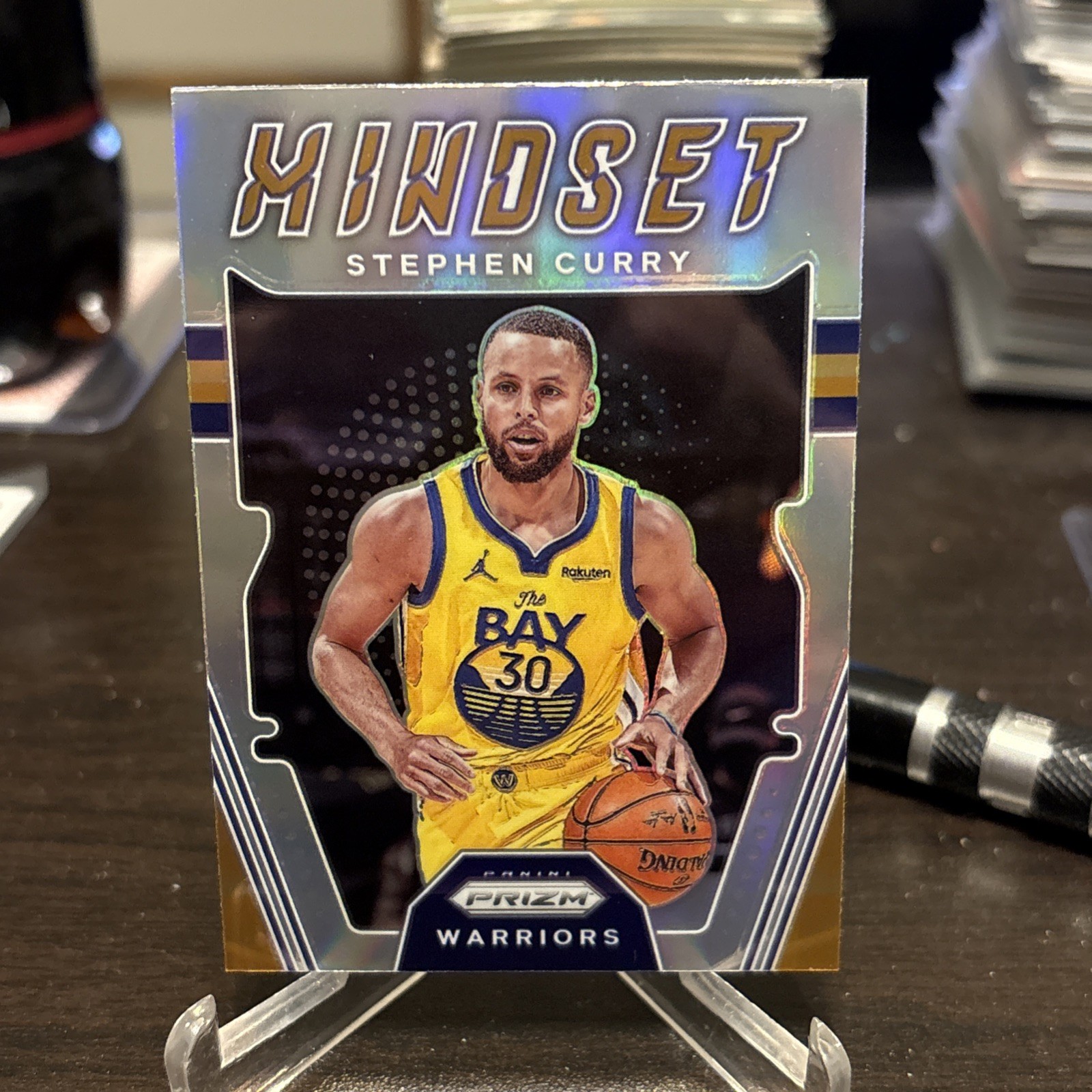 2021-22 Panini Prizm - Stephen Curry Mindset Insert #9 Silver Prizm Parallel dd1