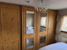 Sliding Wardrobe Doors and Rails Set