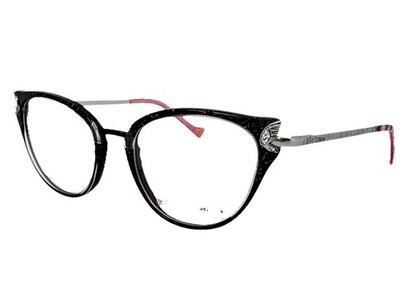NEW Betsey Johnson Bling BLK 51.20.140 Women s Eyeglasses Frames