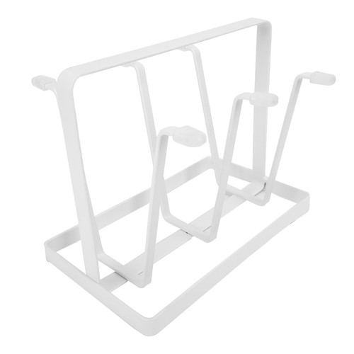 (White )Home Water Mug Cup Glass Holder Draining Drying Rack Stand Mug Organi - Picture 10 of 10