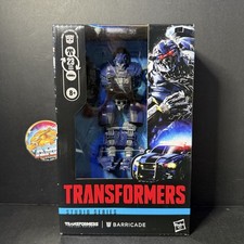 NIB - In Hand Hasbro Transformers Last Knight Studio Movie Series Barricade