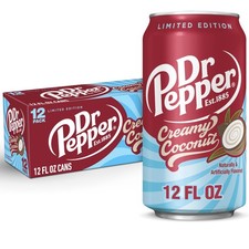 Creamy Coconut Soda 12oz Cans 12 Pack Summer ...