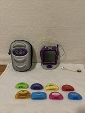 Pixter Plus Handheld Console Games Bundle Mattel 2002 Partially Works READ