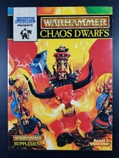 Warhammer Fantasy ~ Army Supplement Book ~ Chaos Dwarfs 1994 ~ 4th Edition Rules