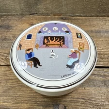 Villeroy & Boch LAPLAU 5 Porcelain Naif BY THE Fireside Trinket Box with Lid 