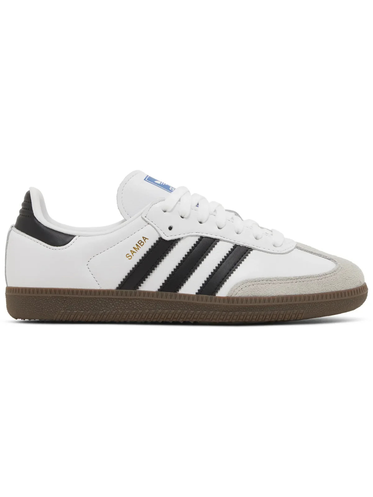 Adidas Originals Women's Samba OG Sneakers, White / Clear / Granite, IG9030