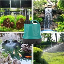 5/8/18/25W Tauchwasserpumpe Bodensaugbrunnen Wasserfall Pool
