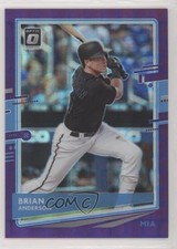 2020 Panini Donruss Optic FOTL Purple Pandora Prizm 89/99 Brian Anderson 0q3