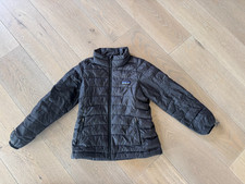 Patagonia Down Puffer Jacket Boys XS 5-6 Kids/Youth Black