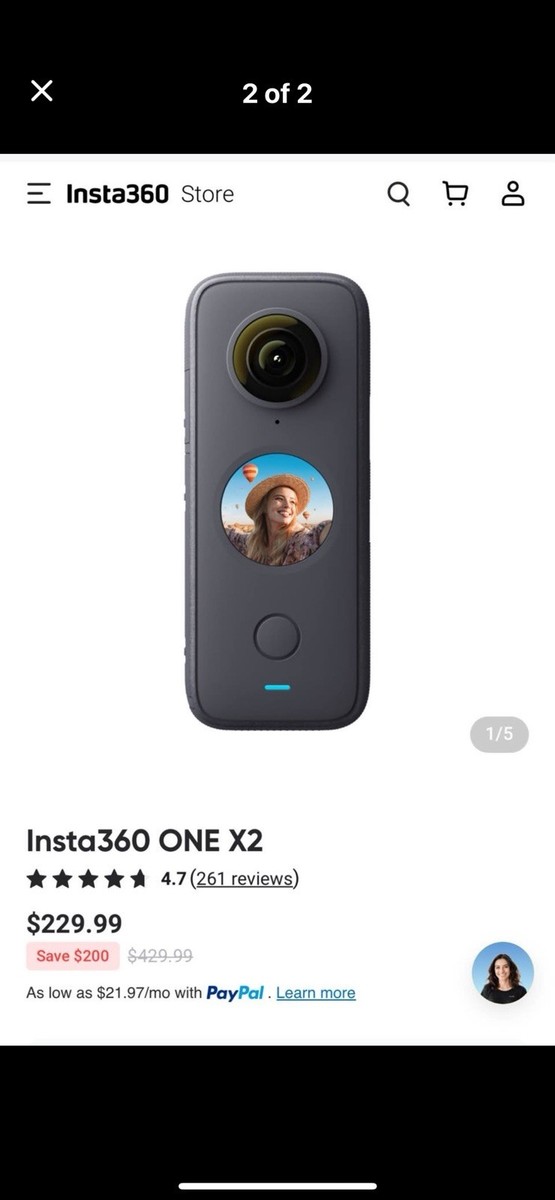 Insta 360 x2