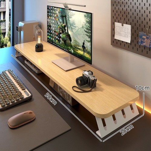 Desktop Organization Computer Monitor Stand 50/60cm Desktop Storage Rack Home - Bild 5 von 20