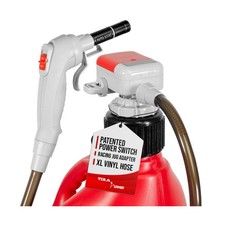 TERA PUMP TRFA03-XL Universal Gas Can Adapter Cap Battery Powered Pump 2.3 ...
