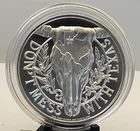 Remember The Alamo 1 oz .999 Fine Silver Don't Mess With Texas Round