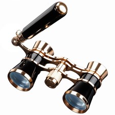 BLACKICE 3X25 Opera Glasses Binoculars w/ Handle for Concert Theater Opera