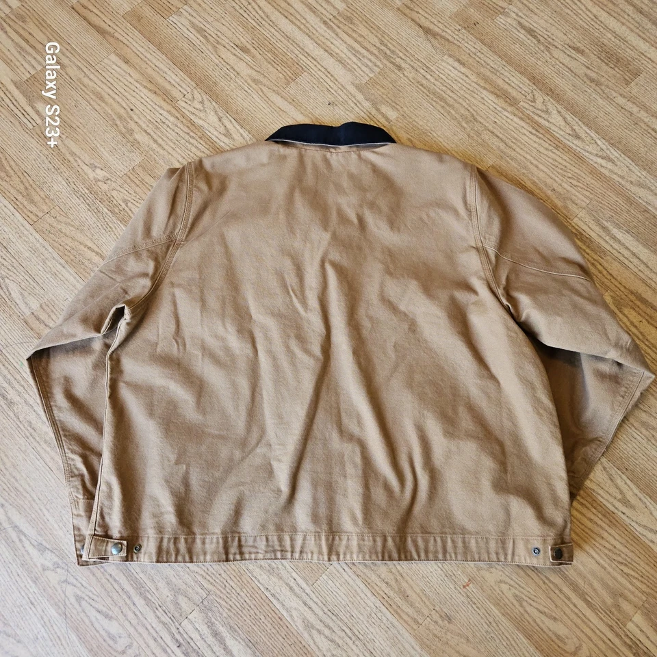 Chaqueta Rara Detroit Carhartt 2024 Forrada Calce Relajado Para Hombre M 0J6234 Foto 4 de 4