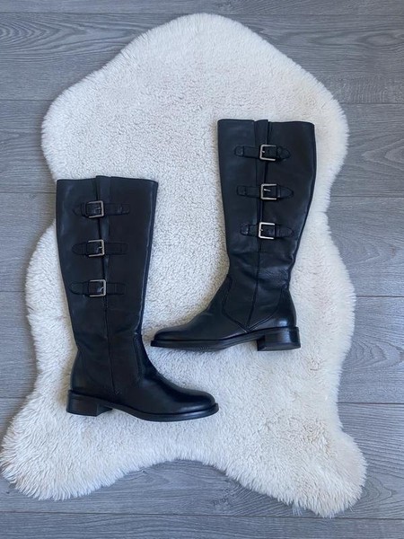 Women Ecco Boots Black 36 #3QRY