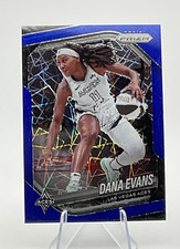 2025 Panini Prizm WNBA - Dana Evans - Blue Velocity Prizm #33 - Las Vegas Aces