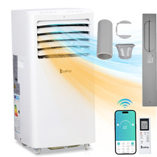ZOKOP 12000BTU Portable Air Conditioner with 350ft² Sleep Mode Dehumidifier R290