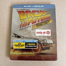 Back To The Future Trilogy 30th Blu-ray Steelbook Limited Edition Sealed Target