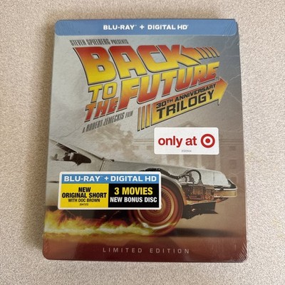 Back To The Future Trilogy 30th Blu-ray Steelbook Limited Edition Sealed Target