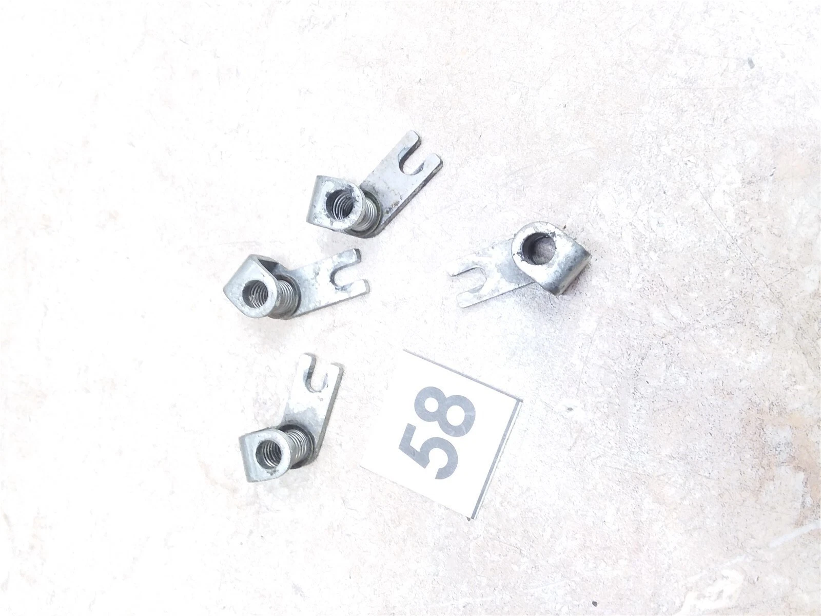 Kawasaki KZ750-R GPZ Carb Choke Plunger Brackets Lifters 1982 #58 UO AP-398
