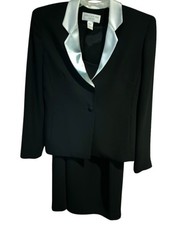 Jones NY Black And White Dress And Jacket Size 6
