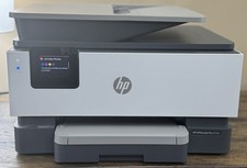 HP OfficeJet Pro 9129e Wireless All in One Color Inkjet Printer Works Excellent