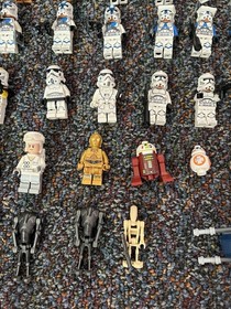 58 LEGO Star Wars Minifigure Lot- Admiral Thrawn, Ahsoka, Darth Maul, Unkar