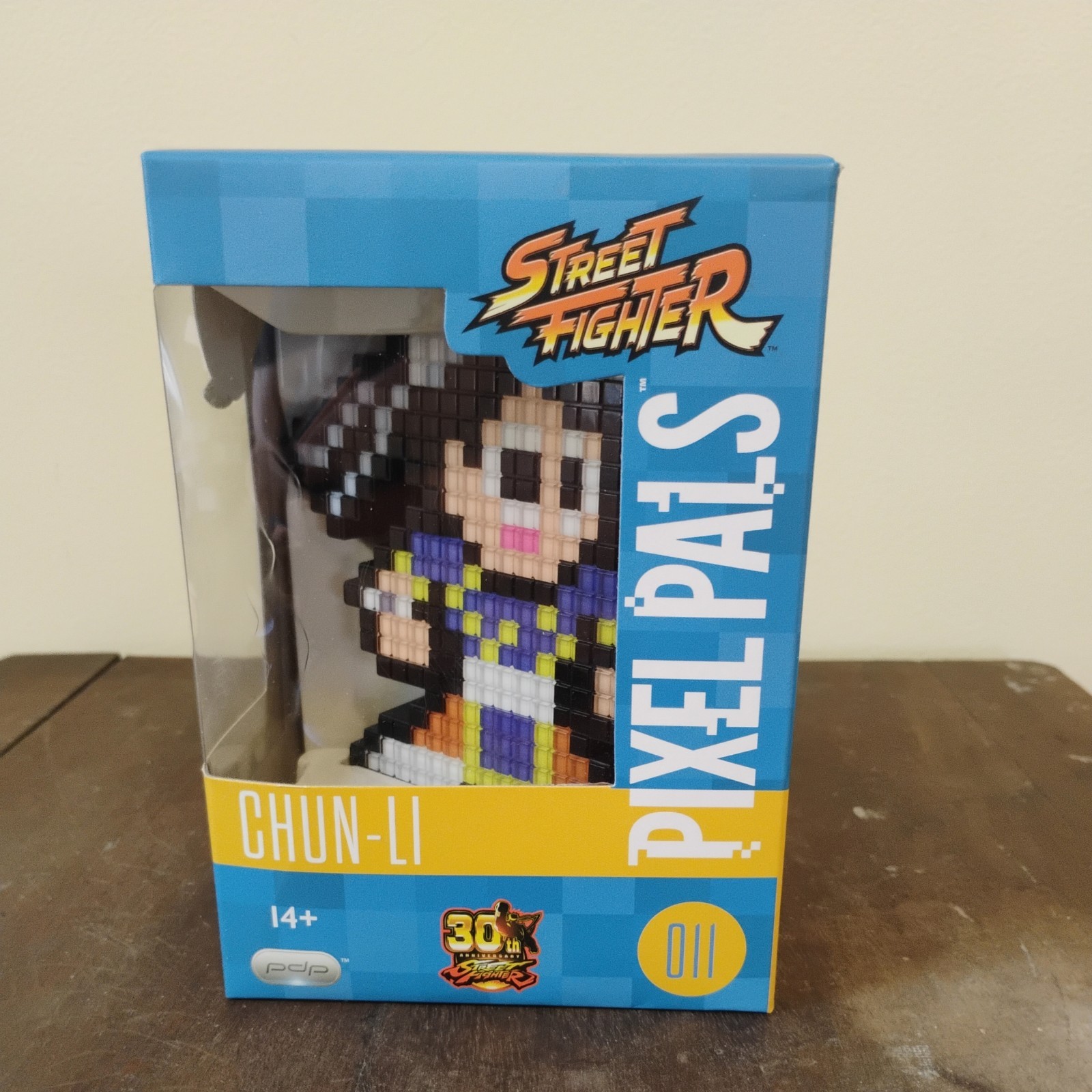 PDP Pixel Pals Street Fighter Chun-Li 011 Light Up Figure 30th Anniversary New