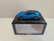 Norev 1/43 Peugeot Instinct Concept - Blue Metallic - Geneva 2017 - 473893