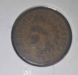 1901 1C BN Indian Cent