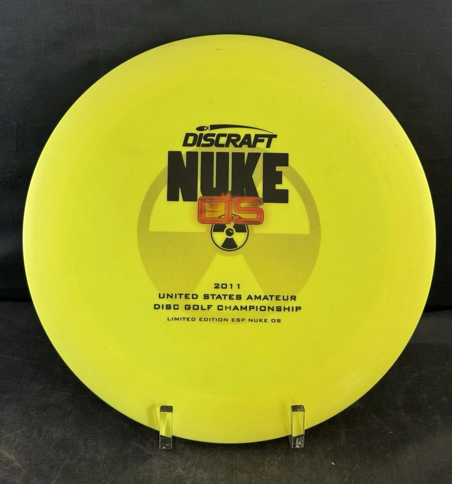 NEW 2011 US Amateur Discraft Disc Golf ESP Nuke OS Limited Edition RARE 174g PFN - Image 3 of 4