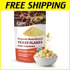 Organic Nutritional Yeast Flakes - Non-Fortified Nooch