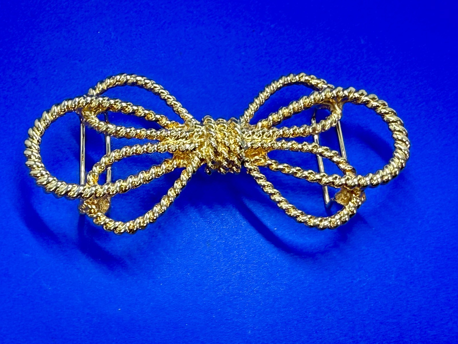 Knotted Bow Tie Dotty Smith Interlocking Two Piec… - image 3