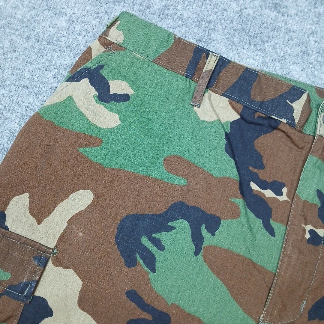 Pantalones Cortos Propper Ripstop Camuflados Para Hombres XL M81 Woodland Camuflados Militares de EE. UU.