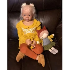 30inch Huge Reborn Baby Doll With Hand-Rooted Hair Already Finished Doll Toys