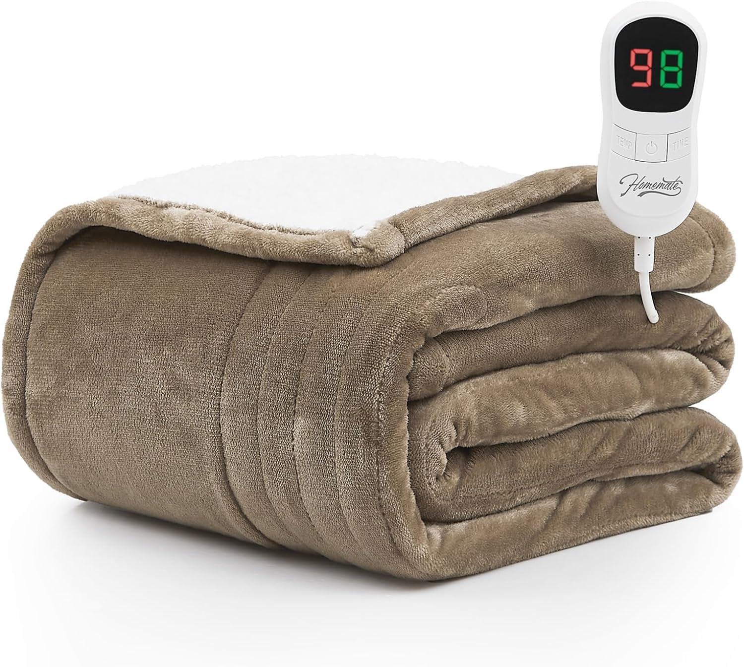 Electric Heated Blanket Throw - 50