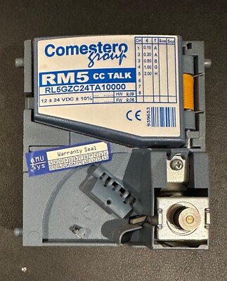 Elektronischer Münzprüfer SECI RM5 CC TALK RM5 RL5GZC24TA10000 Fehlauswurf unten