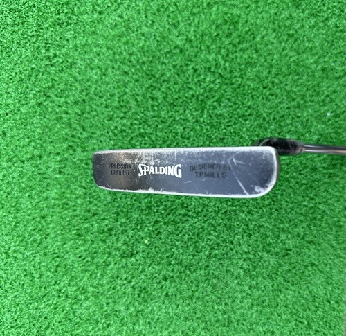 Spalding TPM-12 Putter Precision Ground TP Mills Steel RH Original Vtg Grip - Picture 4 of 7