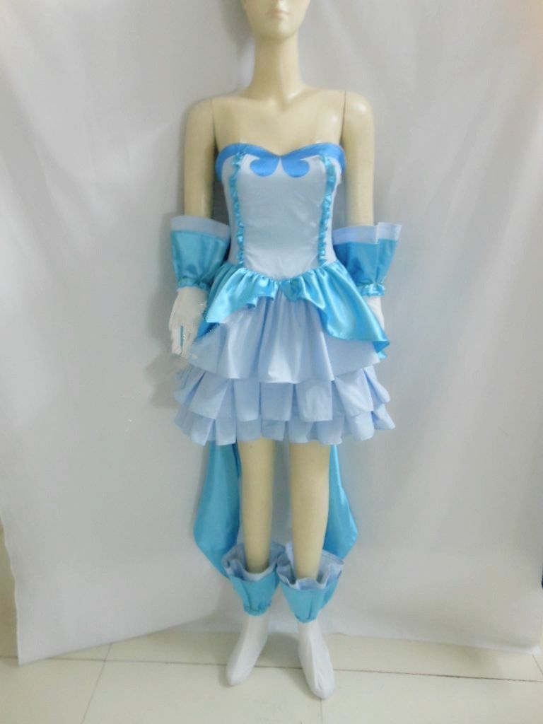mermaid melody dress Mermaid Melody Pichi Pichi Pitch Hanon Hosho Cosplay Costume Dress Custom Made&9