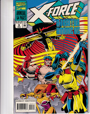 X-FORCE ANNUAL Vol. 1 # 3 1994 MARVEL Comics - Mutant Liberation Front