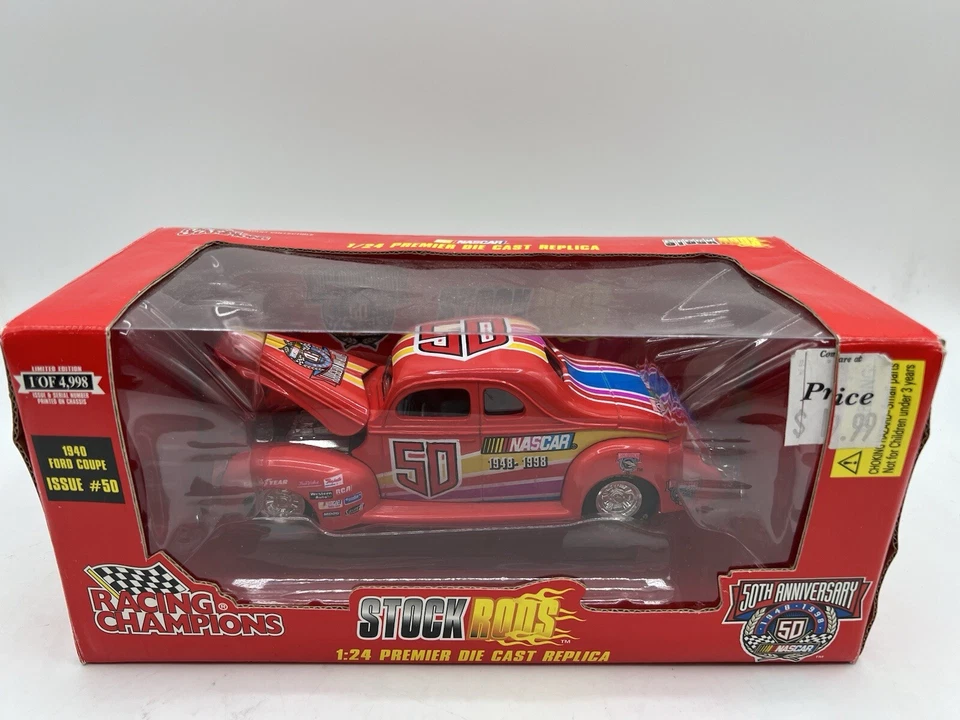 Racing Champions NASCAR 50th ANNIVERSARY '40 FORD COUPE 1/4998 Scale 1:24 - Image 4 of 4