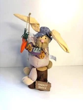 Handmade Primitive Country Farmhouse Bunny Rabbit