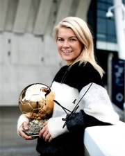 Norway Ada Hegerberg Autographed Signed 8x10 COA #2