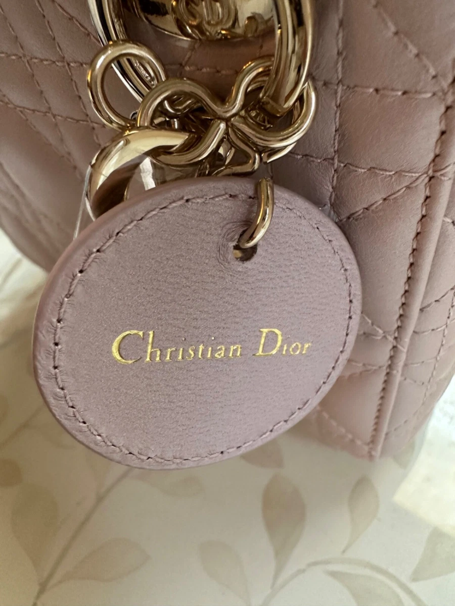LADY DIOR LOTUS BAG Pink Leather ref193392 Joli Closet #35 LADY DIOR LOTUS BAG Pink Leather ref193392 Joli Closet