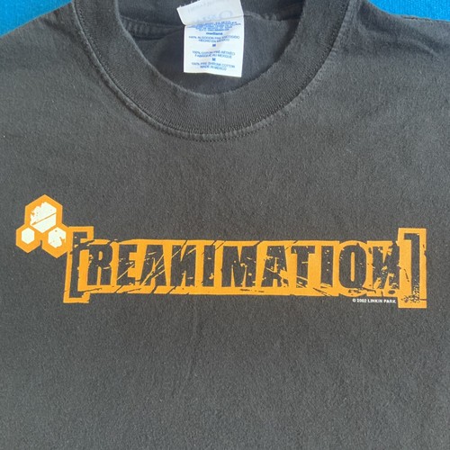 Vintage 2002 Linkin Park Reanimation T Shirt Size Med… - Gem
