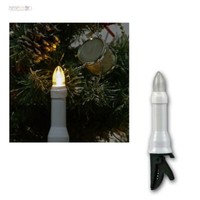 AußEn Weihnachtsbaum Weihnachtsbeleuchtung Lichterkette Mit 30 Led Kerzen & Clip