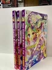 Image of NO GAME NO LIFE LIGHT NOVEL SC VOL 3,4,5,11 (4 Books)  YEN PRESS