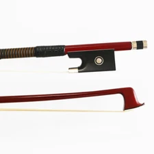 High Quality Pernambuco Violin Bow 4/4 Size Ebony Frog Natural Horsehair
